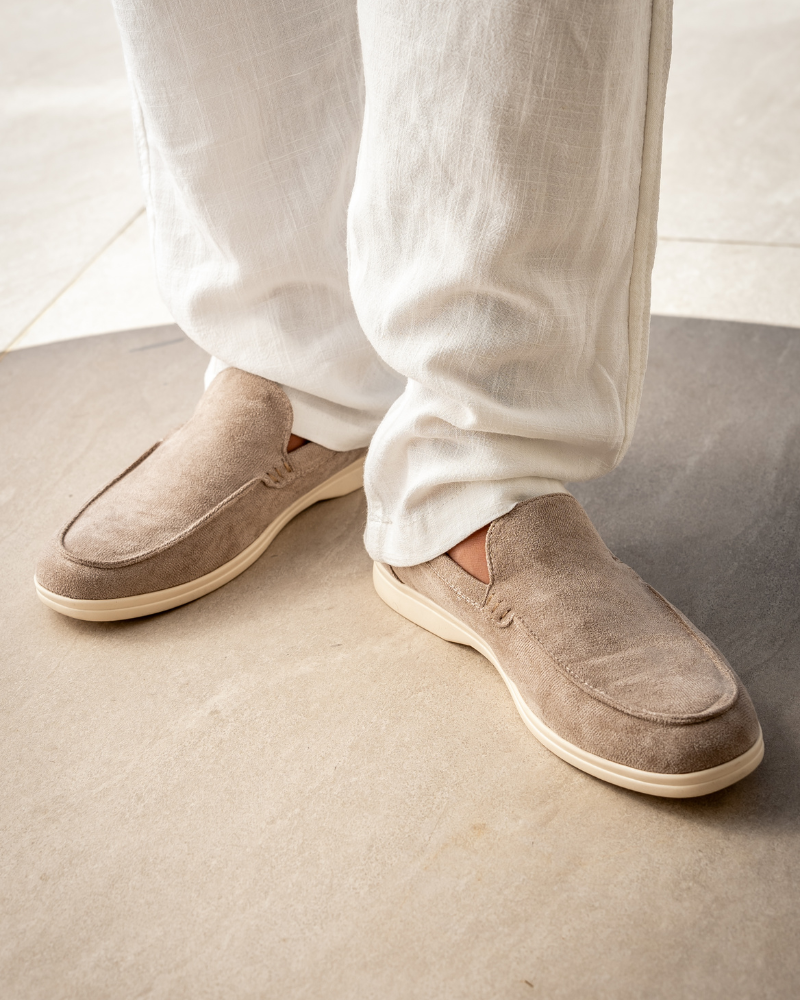 MAGE | Luksuriøse loafers i ruskind