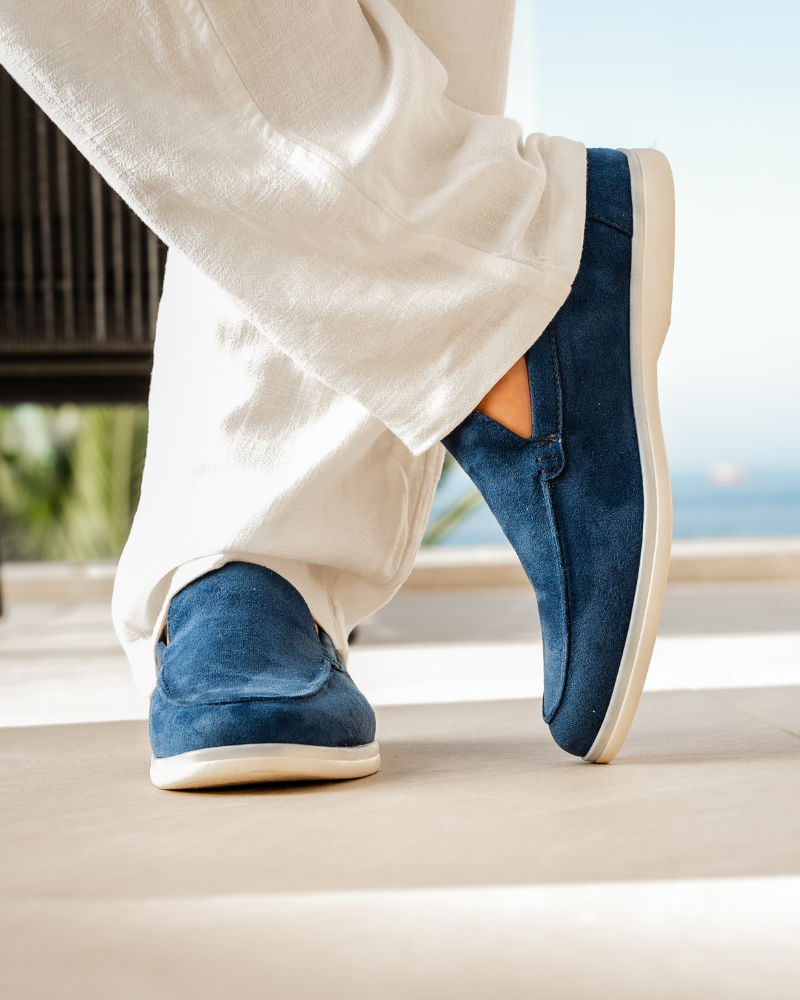 MAGE | Luksuriøse loafers i ruskind