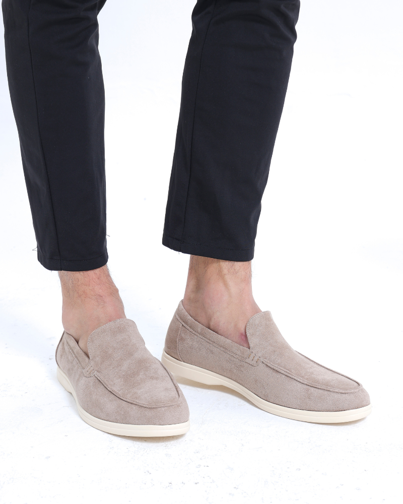 MAGE | Luksuriøse loafers i ruskind